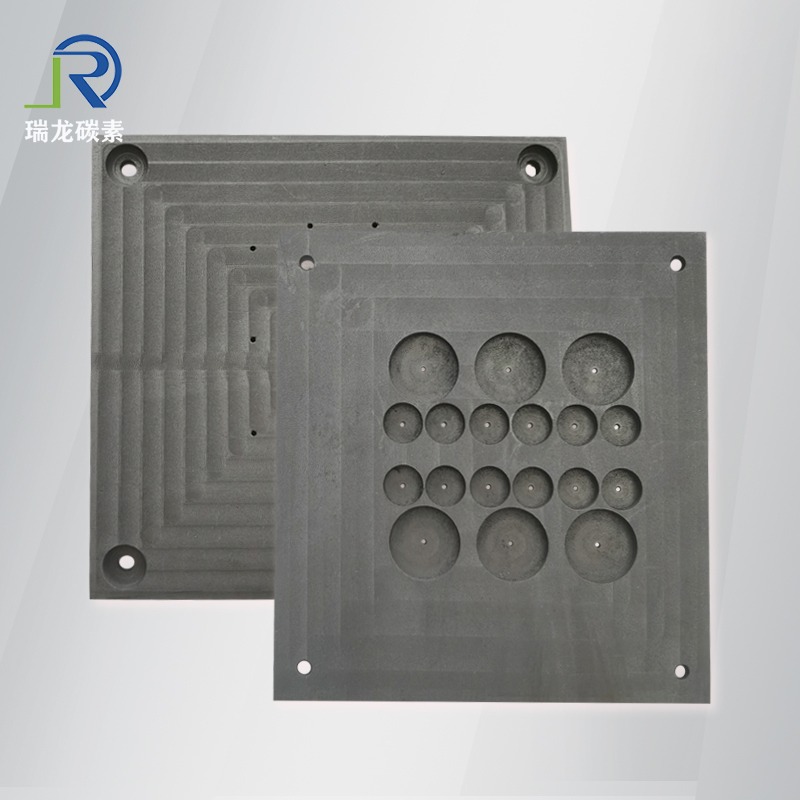 玻封烧结石墨模具定制 精密晶圆封装石墨治具加工 玻封贴片二极管工装夹具批发价格