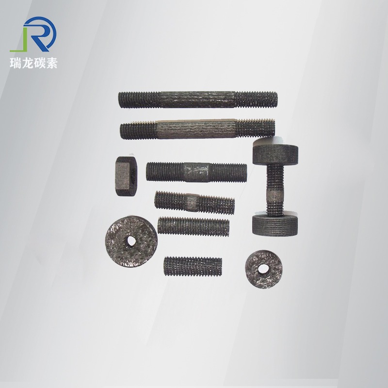 c/c螺丝加工 碳纤维螺栓定制 精密耐高温碳碳螺钉批发 加热器CFC螺母价格