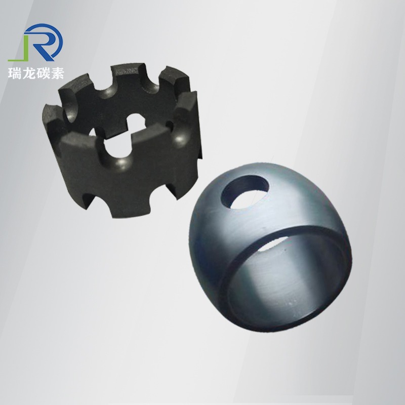 深井水泵石墨轴承 干燥机浸锑石墨轴套定制 磁力泵止推轴承加工 真空泵石墨轴瓦价格