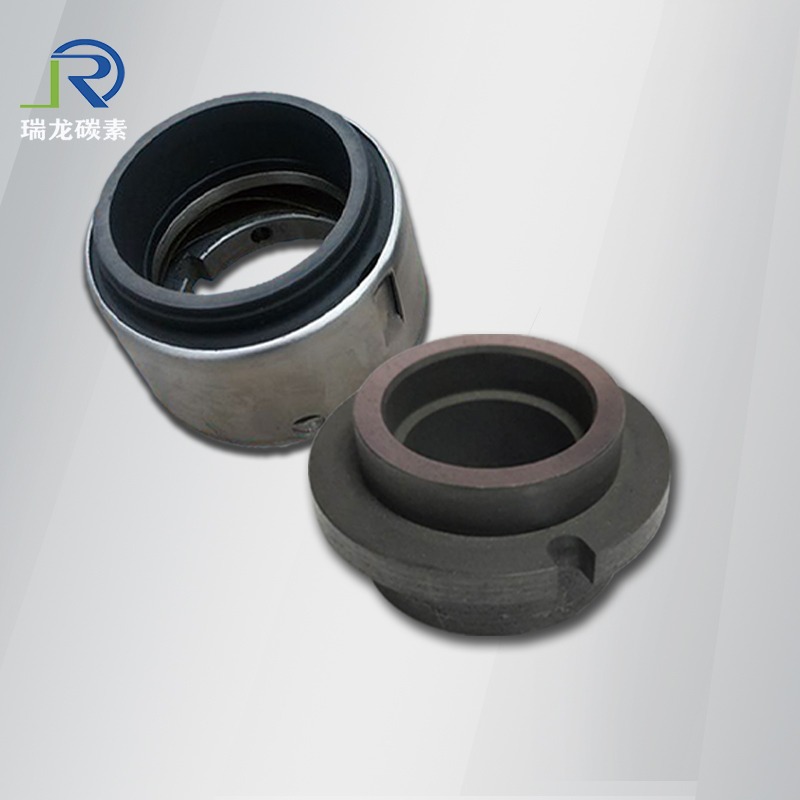 潜水泵石墨轴承加工 油泵石墨轴套定制 干燥机石墨密封环价格 镶嵌石墨轴套批发