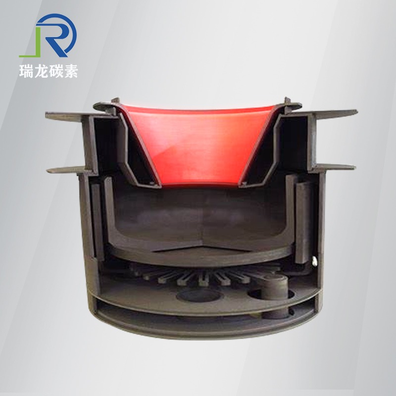 单晶炉石墨件批发价格 热场石墨加热配件定制 单晶炉热场发热件加工 热场石墨配件厂家