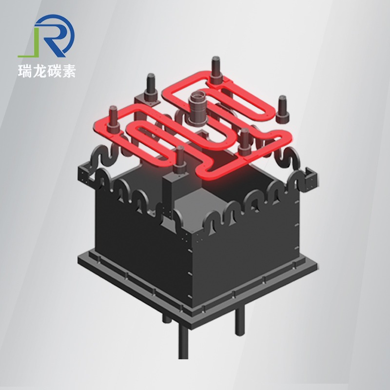 单晶炉石墨加热器定制 石墨热场加热体批发 单晶炉石墨件厂家 进口热场发热原件价格