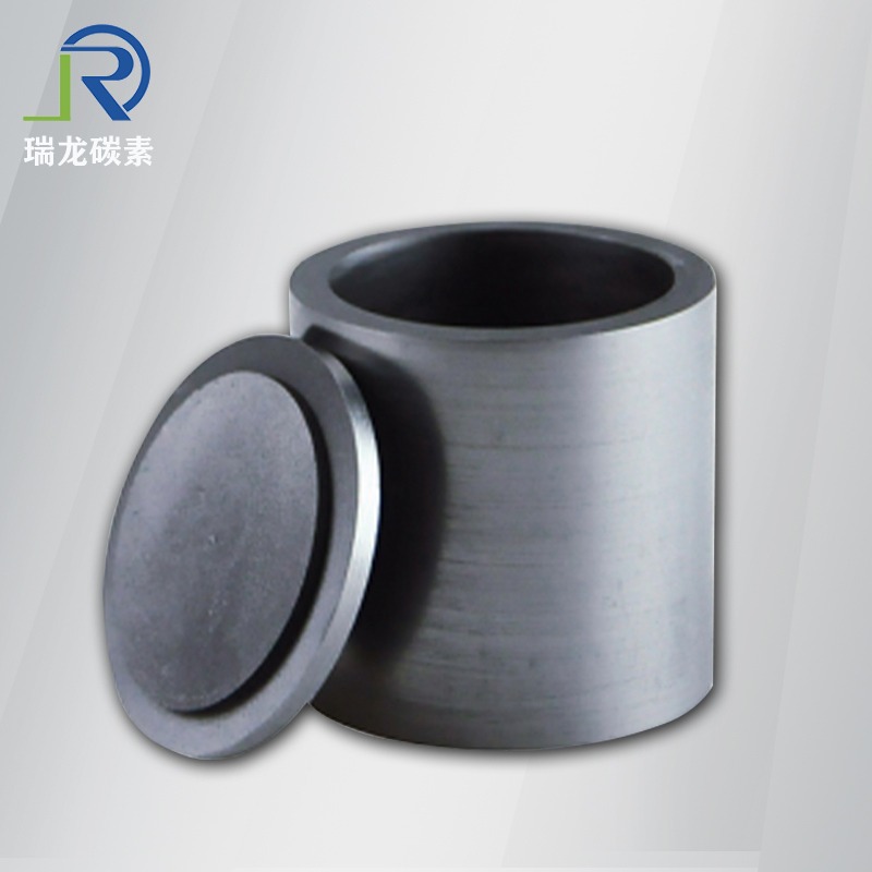 进口带盖高纯石墨坩埚批发 分析仪器石墨坩埚定制 金属冶金石墨坩埚价格 美国力可石墨小坩埚