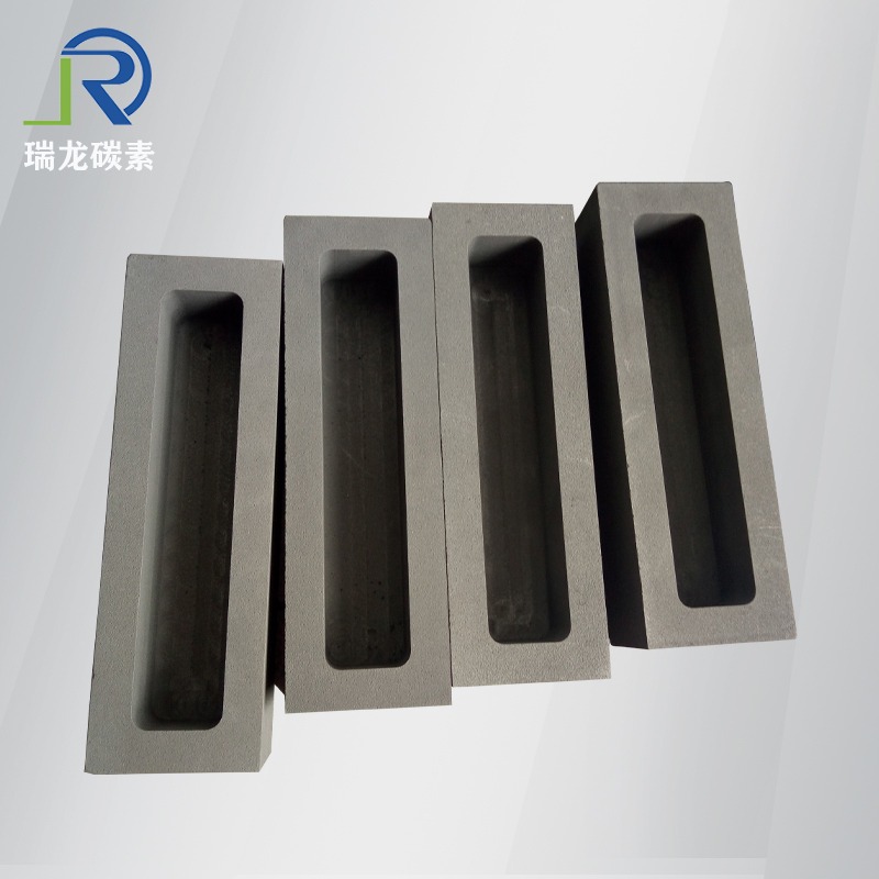 精密锂电池材料石墨烧结盒 高纯方形熔金属石墨匣钵 粉末烧结石墨料盒定制 石墨油槽方舟