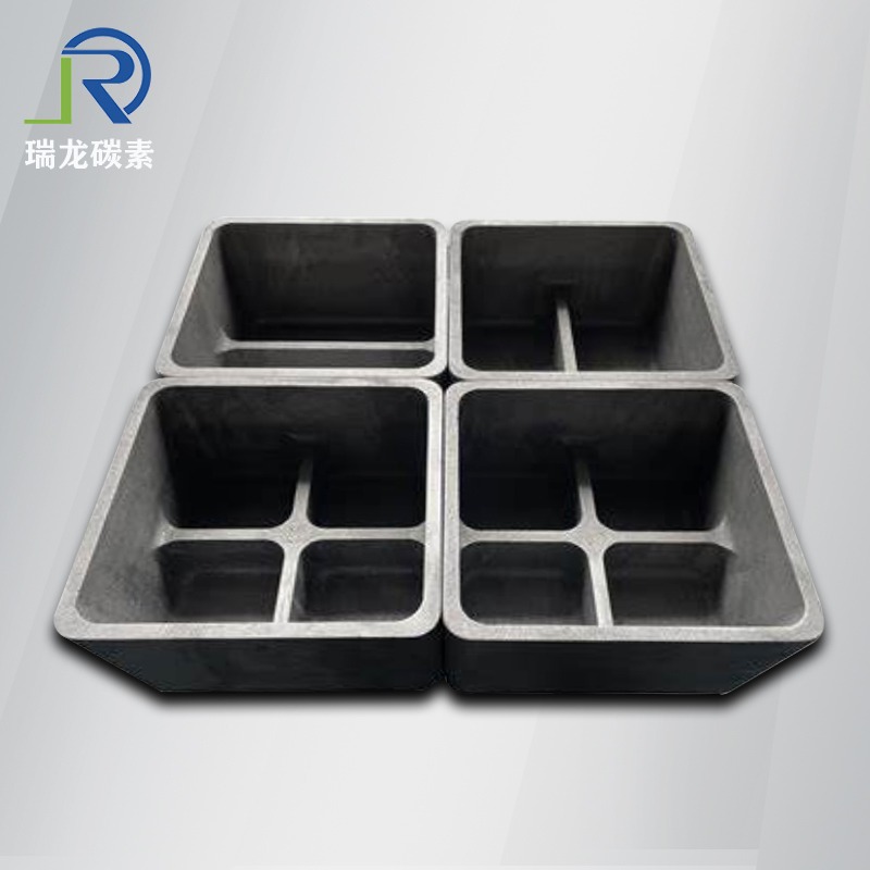 锂电池材料烧结石墨料盒批发 方形磷铁锂石墨匣钵定制 高密石墨烧结盒价格 耐高温石墨盒子