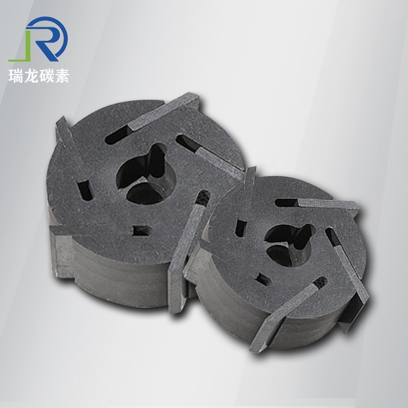 屏蔽泵石墨转子定制 铝液除气石墨转子加工 转子叶片批发 耐磨石墨转子价格